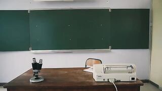 We enjoy going to class with a hot teacher