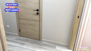 The girl freshened up her face and got fucked hard