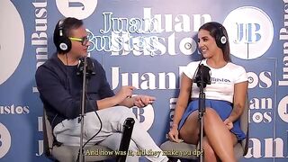 Live show with Natalia Garcia, fresh from Juan Bustos Podcast flair