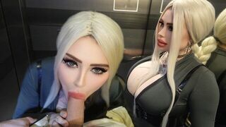 The lifts are intended for rapid oral sex