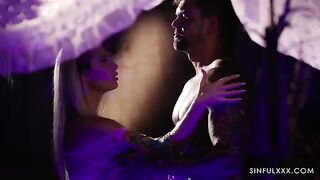 A guy's dream came true when his GF got fucked in front of him