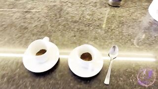 A hot woman shows what she can do in the kitchen, proving her skills