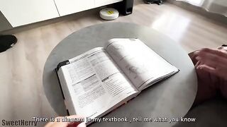 Lessons on anatomy are best learned through practical exercises with a cute tutor