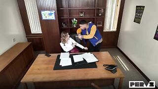 There is no obstacle for sex even in the workplace