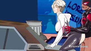 The best Spiderman porn with Gwen Stacy in Lewd Stories