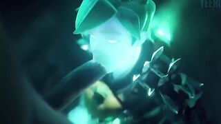 Overwatch Tracer SFM compilation with sound, featuring the fastest heroine in the game