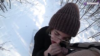 A walk with my stepsister in the park ended with sex