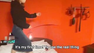 A guy gave a massage to his girlfriend with a romantic twist