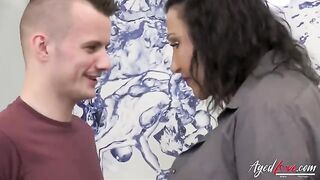 Hot mature action with Nicole DuPapillon and Sam Bourne
