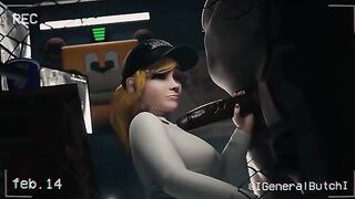FNAF Security Breach Vanessa gets fucked in the office of a pizzeria