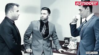Karma Rx and Valentina Nappi seduce their boss for sex
