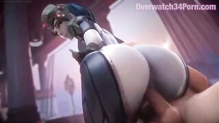 Widowmaker Overwatch SFM/Blender 3D porn compilation