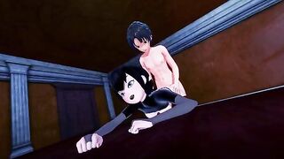 Hot Mavis Dracula action in 4K Hotel Transylvania quality