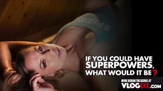 The behind the scenes of a rough massage interview with Aidra Fox
