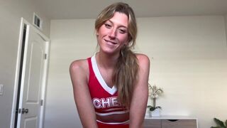 Special support for cheerleaders, a steamy step-fantasy scenario with Addison Vodka