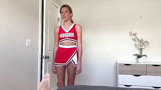 Special support for cheerleaders, a steamy step-fantasy scenario with Addison Vodka