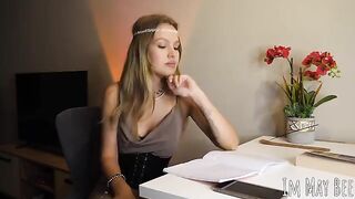 Tits long for freedom in a captivating POV roleplay