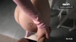 The guy made the girl squirt like a fountain, she couldn´t hold it back