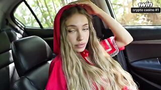 A little red riding hood became a slut and fucked with strangers