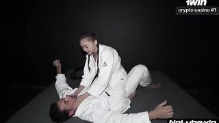 The one with the dick will win - rough, submissive action