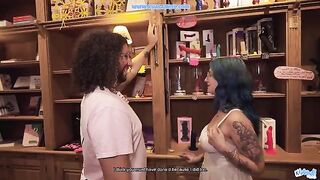 The main client wants sex - an alternative girl in a steamy encounter