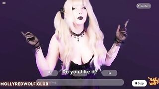 The blond girl was caught and put on the machine for hacking