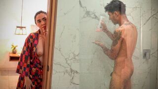 A hot shower encounter with the stepmom is a fantasy everyone dreams of