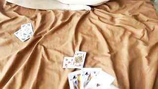 I lost at cards, so I'll suck until morning