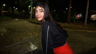 A cute Latina babe got her asshole gapped hard