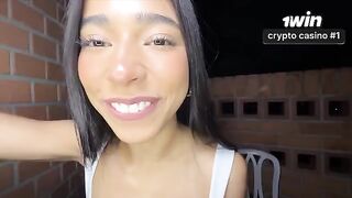 A hot Latina was fucked in her ass without lube, in a steamy scene