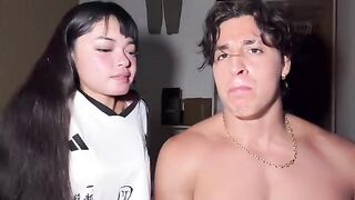 A man showed his strength to defend his territory with hardcore sex