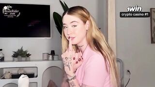 A girl came to her stepbrother’s room to have a talk