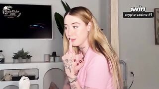 A girl came to her stepbrother’s room to have a talk