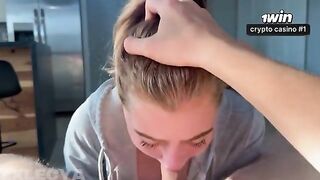 A sexy striptease drive made this babe hungry for cock