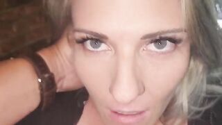 Bouncing on his cock like a crazy, lustful bitch
