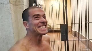 Two guys fucked a hooker and jerked off with her
