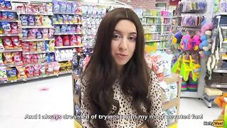 Katty West, a sexy babe who loves to have sex without condoms