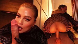 You can put it in your mouth, and there's a net on top - The best of porn for you