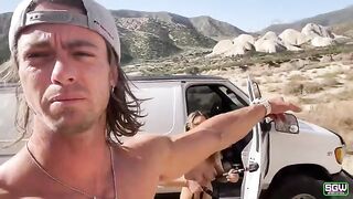 A couple goes on a wild road trip adventure to California and gets frisky