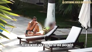 I caught a Venezuelan gold digger and made her suck my cock