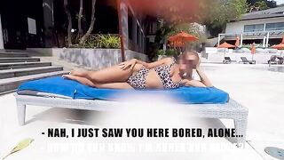 I picked up a girl at the pool, she was sexy and beautiful