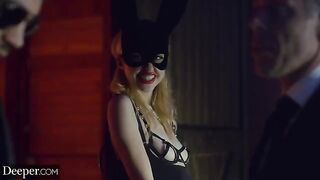 Chloe Cherry gets her DP fantasy fulfilled by deeper
