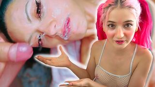 Petite TikTok thot reacts to the best Argentine porn ever