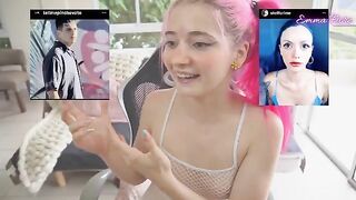 Petite TikTok thot reacts to the best Argentine porn ever
