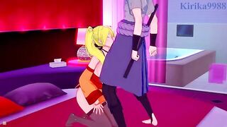 Naruko Uzumaki brings Sasuke Uchiha to a love hotel room