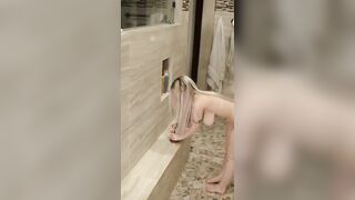 I got cum in the shower after using my sex machine